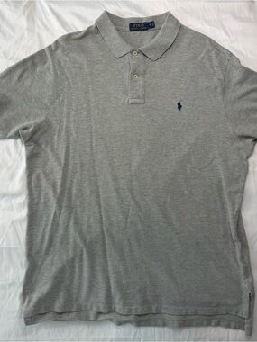 XL Polo by Ralph Lauren Men’s Grey Classic Polo Shirt